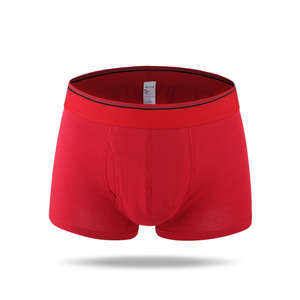 Vente en gros de shorts boxer en coton pour hommes coupe extensible <span class=keywords><strong>Sous</strong></span>-vêtements antibactériens respirants pour adolescents garçons avec option de logo personnalisé - Product Image 2