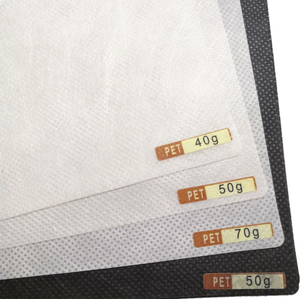 Tissu non tissé 100 % polyester à <span class=keywords><strong>prix</strong></span> bas, diverses spécifications, tissu non tissé PET Spunbond - Product Image 2