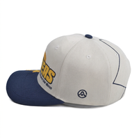 Casquette Snapback Unisexe Personnalisée en Denim Vintage Classique à 6 Panneaux avec Logo Brodé, Respirante, Imperméable et Sportive