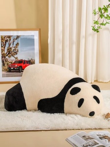 Sofá Reclinable <span class=keywords><strong>Panda</strong></span> de Piel Sintética de Conejo, Asiento Individual Cómodo con Forma de Animal para Sala de Estar, Vestíbulo de Hotel, Sala de Exposiciones - Product Image 2