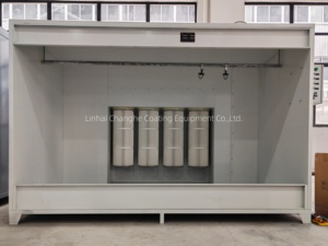 Cabina di Verniciatura a Polvere Changhe con PLC, Motore, Dimensioni Personalizzabili, Funzionamento Manuale, Sistema di Filtrazione dell'Aria - Product Image 2