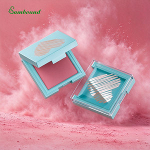 <b>Mini</b> Single Eyeshadow Pan Case Small Square <b>Highlight</b> Contour Compact Clear Lid Cosmetic Packaging 2.9G / 3.7G / 6.5G - Product Image 2