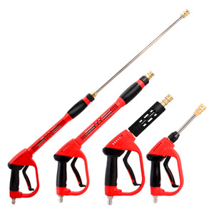 <span class=keywords><strong>Pistolet</strong></span> à mousse haute pression VETOOL rouge long pour lavage de voiture avec étui - Product Image 4