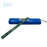 تخصيص 18650 2s ليثيوم ليثيوم أيون بطارية قابلة للشحن حزمة 7.4v 2000mah/2200mah/2600mah/5600mah