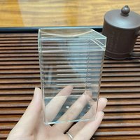 Boîte de rangement en plastique PS de qualité alimentaire, sans odeur, pour biscuits, gâteaux et sucre, boîte à chocolat en acrylique