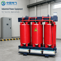 Scb10-10kV 1000kVA 400kVA Peralatan Distribusi Tenaga Listrik Transformator Tiga Fasa Tipe Kering Epoxy Transformator MV&HV 35kv