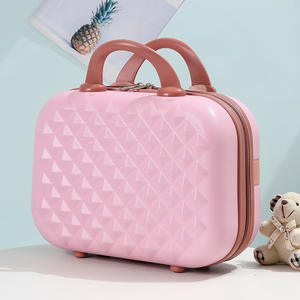 Mini estuche cosmético de mano Retro con cremallera de 14 pulgadas Unisex, caja de regalo de equipaje para niños de Material ABS para padres e hijos - Product Image 6