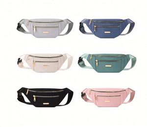 Riñonera Deportiva Azul Personalizada para Hombre y Mujer, Cinturón de Yoga, Bolso Cruzado para Pecho y Cintura, Bolsas de Fabricante - Product Image 2