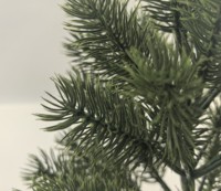 Décoration intérieure moderne et élégante Arbre artificiel vert luxuriant avec des feuilles en plastique Plante d'intérieur unique