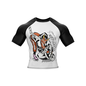 Combinaison de compression pour homme de haute qualité pour le BJJ, le MMA, le surf, les sports actifs, UPF50+, séchage rapide, respirante, antibactérienne - Product Image 4