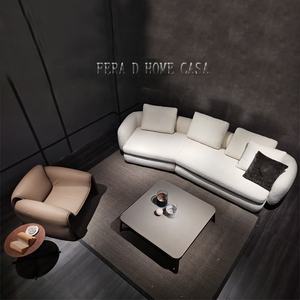 Ensemble de canapés en tissu pour salon, vente en gros à Foshan, canapé d'angle confortable 3 places - Product Image 2