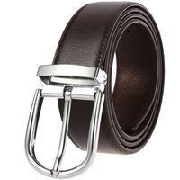 LY35-21786-3 OEM ODM Boucle de ceinture en métal alliage personnalisée avec logo, ceinture en cuir véritable pour homme, ceinture décontractée en cuir de vachette pour homme