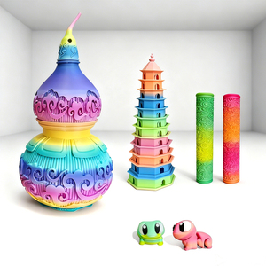 Filamento PLA Metallico Opaco LBJ 1.75mm per Stampa 3D, Inodore, Design Robusto della Bobina che Previene l'Annodamento, Garantisce un Flusso di Stampa Stabile - Product Image 2