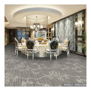 Tapis imprimé en polyester fabriqué à la machine à la vente directe d'usine pour tapis mur à mur de couloir d'hôtel en stock - Product Image 5