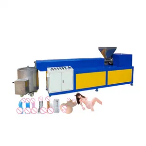 Plastic extruder extruding textured vagina and mouth vagina sex toy extrusion equipment