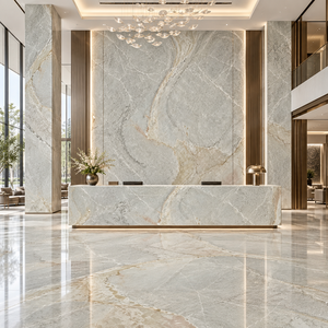 UnionStone Luxury Monet Garden Marble Big Slab Polished Waterproof Contemporary Hotel Wall Floor Application - Product Image 1