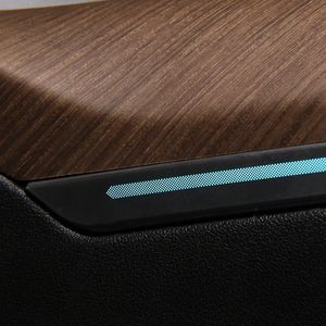 iCarsin שדרוג 2021+ דגם 3/Y תאורת סביבה עם רוטרי טוויטר רמקול מרכזי קונסולת בקרת LCD אור דלת עיטור LED - Product Image 5