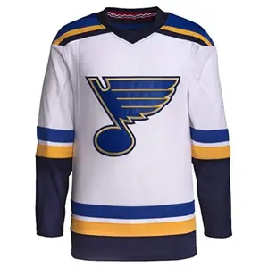 Maillot de hockey sur glace surdimensionné penn state, maillot de hockey sur glace personnalisé