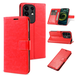 เคสโทรศัพท์หนัง PU แบบฝาพับมีช่องเสียบการ์ดแบบคลาสสิกสำหรับ tecno camon <span class=keywords><strong>50</strong></span> 40 Spark <span class=keywords><strong>50</strong></span>เคสฝาพับแบบกระเป๋าสตางค์สำหรับ tecno pova 7 Pro - Product Image 1