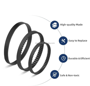 Sabuk pengganti untuk bisseld ProHeat 2X Revolution pembersih karpet hewan peliharaan model 1548, 1551, 1551W, 1550 Series 1606419 1606418 - Product Image 2