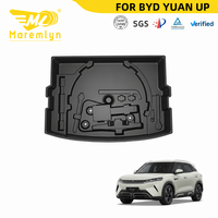 Boîte de rangement inférieure pour pneu de secours Maremlyn, organisateur de coffre arrière pour BYD Yuan up Atto 2 EV, accessoires de rangement intérieur automobile