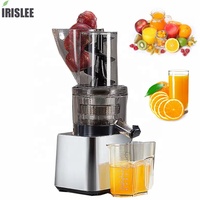 Extracteur de jus commercial automatique en acier inoxydable avec séparation de la pulpe et grande ouverture