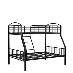 2024 nouveau Design chambre moderne réglable Style Simple robuste acier métal loft <span class=keywords><strong>lit</strong></span> Double enfants ou adulte <span class=keywords><strong>lit</strong></span> <span class=keywords><strong>en</strong></span> acier - Product Image 3