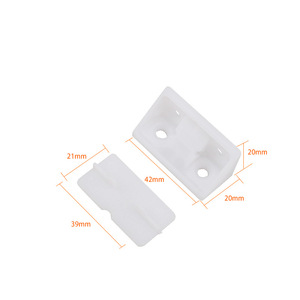Oferta Especial: Accesorios para Muebles, Soportes de Conexión de Esquina de Plástico, Soporte de Ángulo Recto, Refuerzo de Esquina - Product Image 4