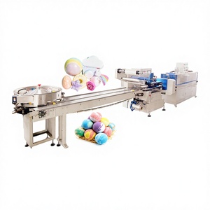 เครื่องบรรจุสบู่ก้อนแบบอัตโนมัติไฟฟ้ารุ่นใหม่ สำหรับสบู่อาบน้ำแบบเม็ด  บรรจุภัณฑ์โลหะ ใช้งานง่าย รองรับหลายแรงดันไฟฟ้า - Product Image 1