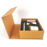 Boîte à papier personnalisée avec aimant rigide à bascule Boîtes d'emballage parfumé Boîte cadeau de luxe pour bougies de mariage