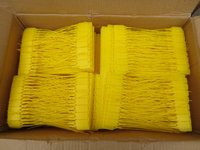 Accessoires pour extincteurs d'incendie, sceau de sécurité en plastique jaune/rouge, ceinture de 200 mm/240 mm, AnSu ANSU5311