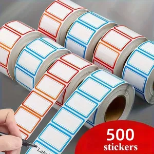 500Pcs Freezing <b>Labels</b> Stickers No Residue Peel Waterproof & Oil-Resistant Freezer Fridge <b>Pantry</b> Gift Tags Office <b>Label</b> Stickers - Product Image 1