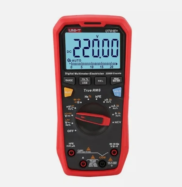 UNI-T UT61E Digital Auto Ranging Multimeters Modern for Test Instruments for AC/DC Measurement UT61D+ UT61B+ UT61D+UT61E+