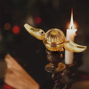 Divertido y Duradero Fidget Spinner para Niños, Juguete Antiestrés de Rotación Manual con Alas de Ángel, Spinner de Metal Cupido para Aliviar el Estrés - Product Image 4