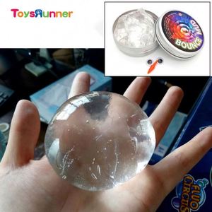 Non Stick Hand Poke Toy Clay Plastic Stress Relief <b>Slime</b> Bounce Mud Transparent Crystal - Product Image 4