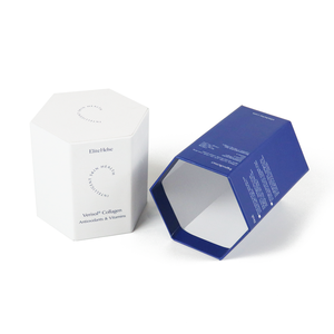 Embalaje personalizado <span class=keywords><strong>verisol</strong></span> <span class=keywords><strong>collagène</strong></span> antioxydants vitamines produits de santé et de beauté boîte de papier hexagonale cylindrique - Product Image 4
