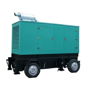 Generator diesel kualitas tinggi 150KW188KVA mudah untuk memindahkan speaker menggunakan mesin Cummins merek daya lebih