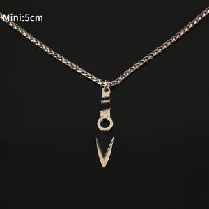 Valorant Métal Jett <span class=keywords><strong>Kunai</strong></span> <span class=keywords><strong>Collier</strong></span> Pendentif Porte-clés Pistolet Porte-clés 3D Porte-clés décoration Modèle Mini Prime Pendentif Pistolet Porte-clés - Product Image 4