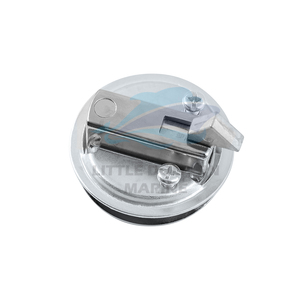 Petit <span class=keywords><strong>dauphin</strong></span> RV poignée de porte circulaire en alliage d'aluminium <span class=keywords><strong>Ambulance</strong></span> cuisine chambre ronde armoire tiroir tirer serrure Yacht - Product Image 2