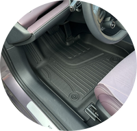 Tapis de sol de voiture 3D TPE de luxe antidérapant, facile à nettoyer, avec logo personnalisé OEM/ODM, pour BYD Yuan Plus ATTO1 RHD toutes saisons 2022- 3,5 mm d'épaisseur