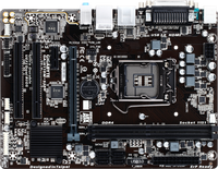 Guter Zustand GIGABYTE H110M-S2PH M-ATX Motherboard 6./7. Gen I7/I5/I3 LG1151 2XDDR4 DIMM mit HDMI PCI-E 3.0/2.0 für Desktop