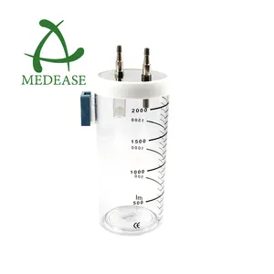 MEDEASE中国メーカー吸引レギュレーター医療機器用2 L吸引ジャー真空ボトル