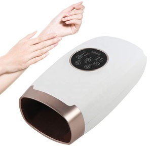 Pemijat Tangan Elektrik Tanpa Kabel, Alat Pemijat Tangan Telapak Tangan, Pemijat Terapi Titik Tekanan 6 Level, dengan Kompresi dan Panas - Product Image 1