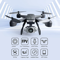 Avion RC miniature 4DRC V14 avec caméra FPV WiFi, maintien d'altitude, mode sans tête, figures acrobatiques, télécommande 2,4 GHz, pour débutants