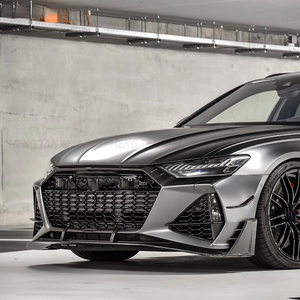 Accessoire de pare-chocs avant en fibre de carbone de haute qualité, modèle <span class=keywords><strong>ABT</strong></span> modifié, pour Audi <span class=keywords><strong>Rs7</strong></span> C8 (2019+) - Product Image 3