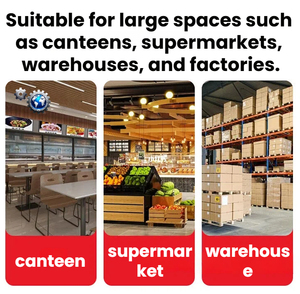 6-20 inch nhúng Duct im lặng Trần thông gió người hâm mộ phòng tắm Air extractor Quạt thông gió cho nhà vệ sinh - Product Image 4