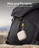 Escáner OBD2 BlueDriver, Herramienta de Diagnóstico OBDII, Estuche de Transporte Protector de Gamuza, Mini Estuche de Almacenamiento a Prueba de Golpes e Impermeable (Beige)