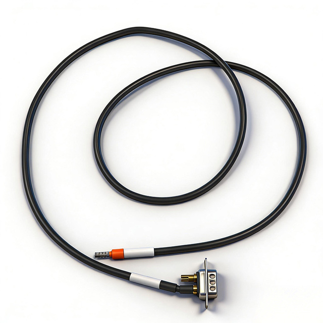 OEM ODM Assembled D-Sub 2P Connector Wire Harness Cable Assembly Tin Plated Copper Conductor PVC Jacket Adapter Home Appliance