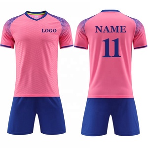 Completi da <span class=keywords><strong>Calcio</strong></span> per Club, <span class=keywords><strong>Maglie</strong></span> da Allenamento <span class=keywords><strong>Personalizzate</strong></span> in Sublimazione, Divise da <span class=keywords><strong>Calcio</strong></span> Rosa <span class=keywords><strong>Personalizzate</strong></span> - Product Image 1