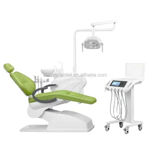 YP unit kursi gigi mewah, kursi Dental mewah, Unit gigi dengan Monitor kamera Intraoral dan keranjang perawatan seluler